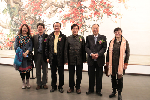 香港蒼城畫院在杭舉辦“春風滿蒼城”作品展